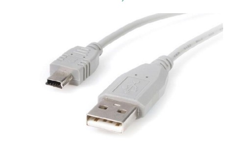 MINI USB 2.0 CABLE - A TO MINI B (1, 3, 6 & 10 FT)