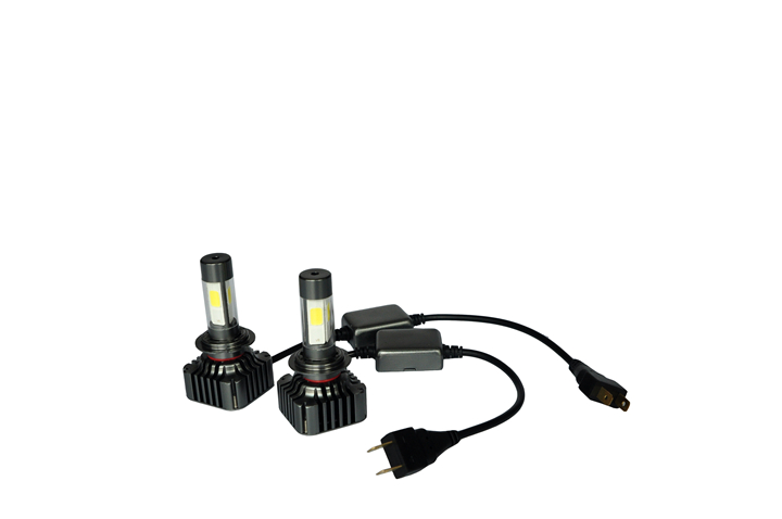 40W 360° 12-24VDC Brightness H7 Car LED Headlights