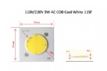 3W AC COB Lighting